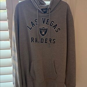 47 Las Vegas Raiders Gray Hoodie